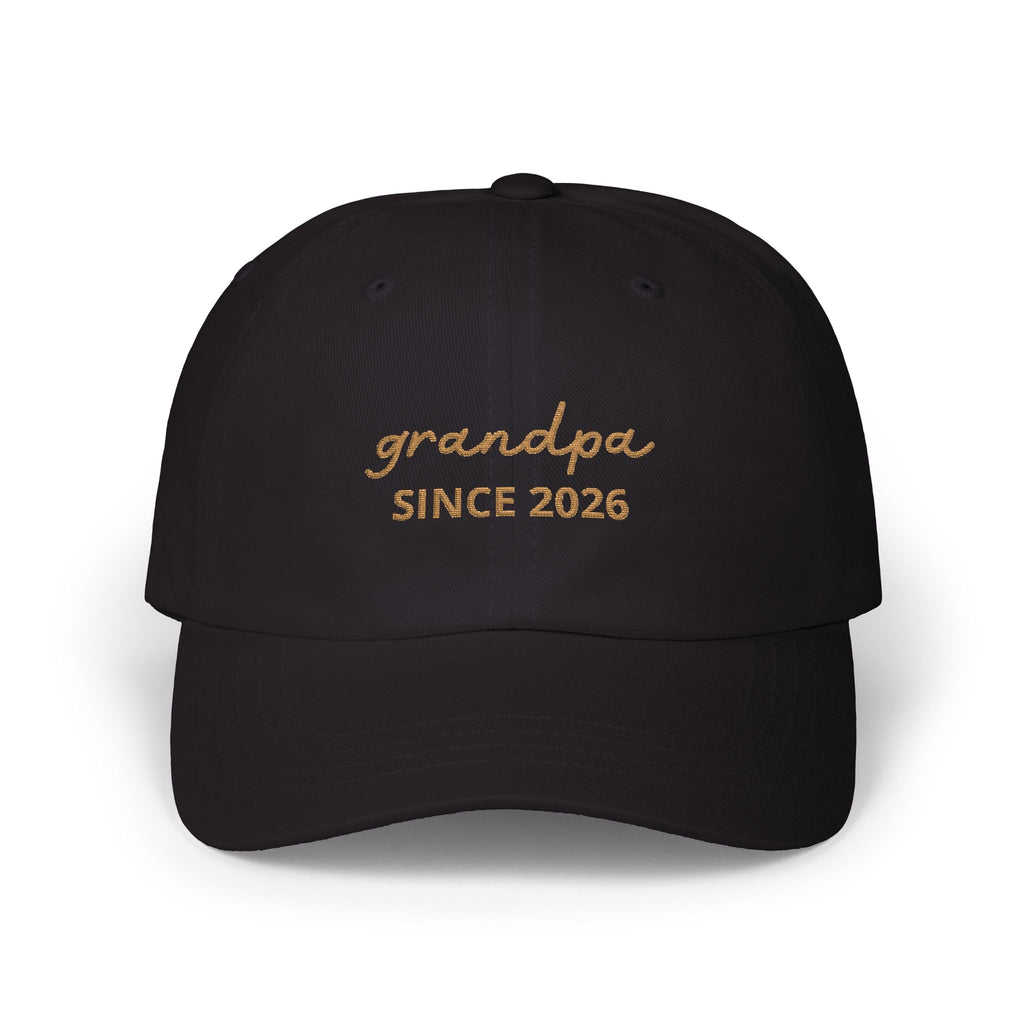 Gorra del abuelo desde fecha bordada