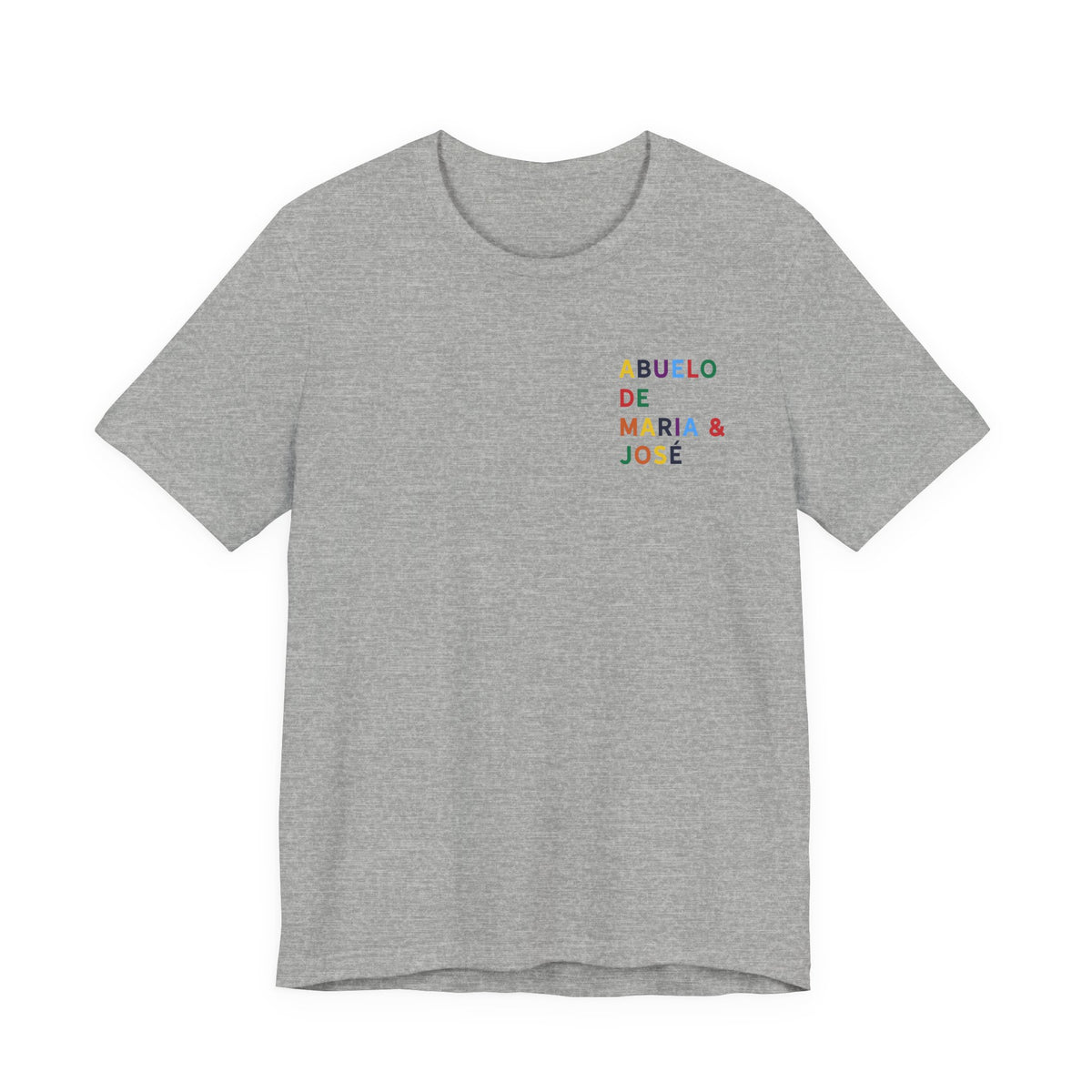 Camiseta del abuelo personalizada a todo color