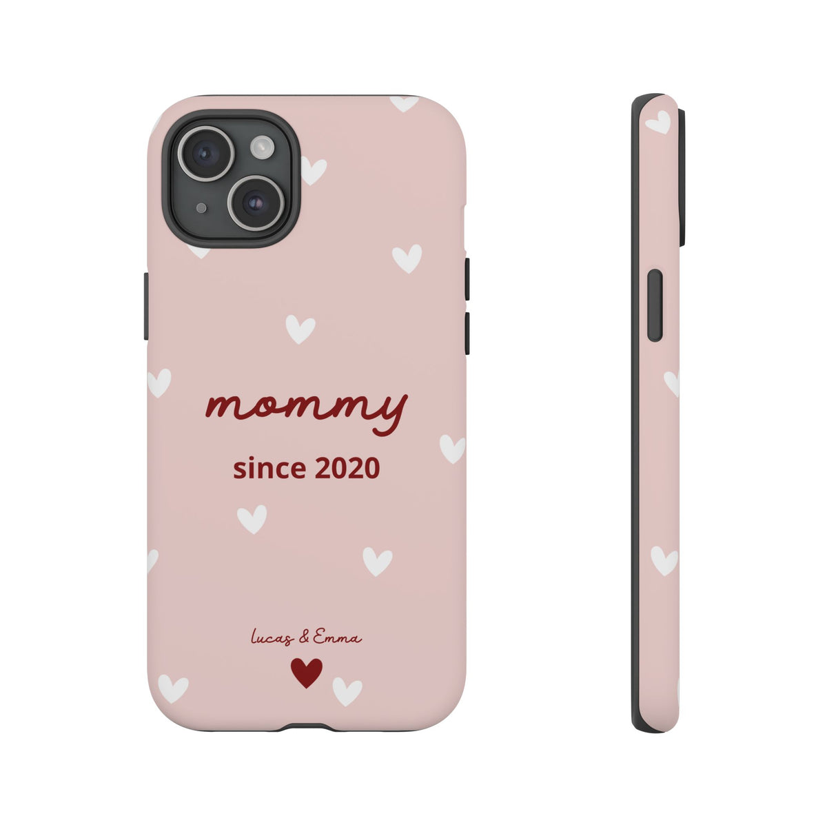 Phone Case Mommy or Grandma Since with Date & Names