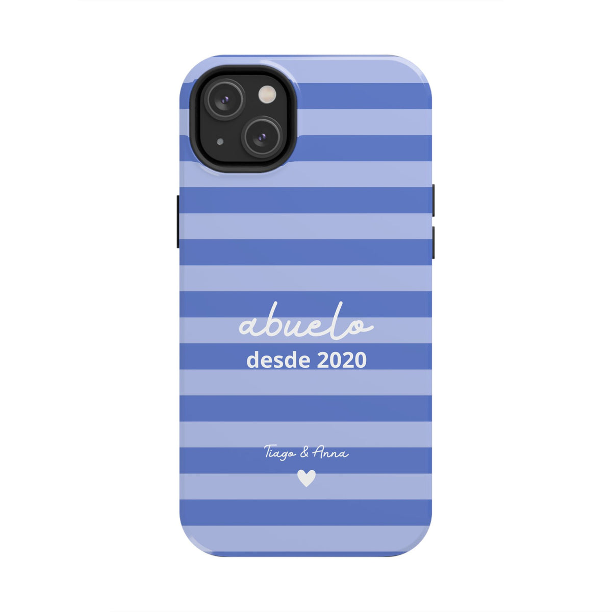 Funda personalizada para Papá o Abuelo con fecha y nombres