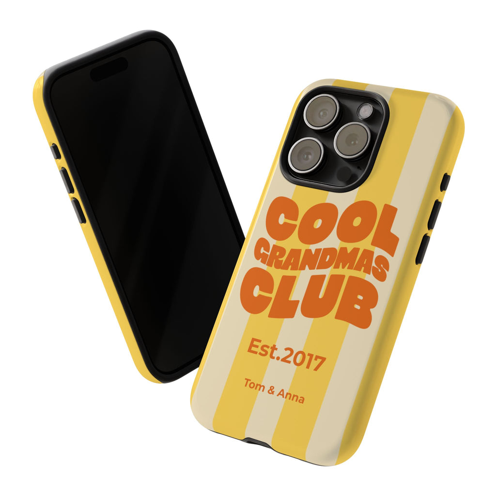 Phone Case Cool Grandmas Club & Names of children