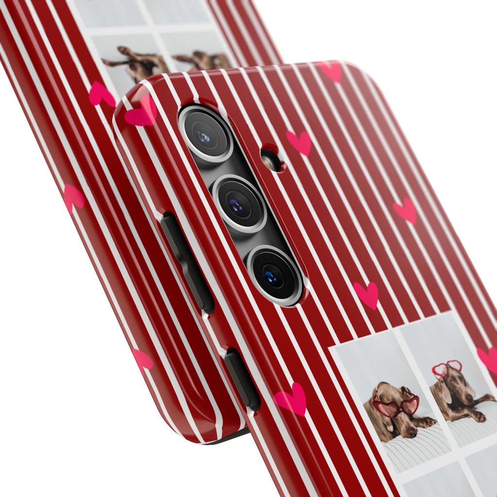 Estilo de Cabina de Fotos para Fundas de Móvil