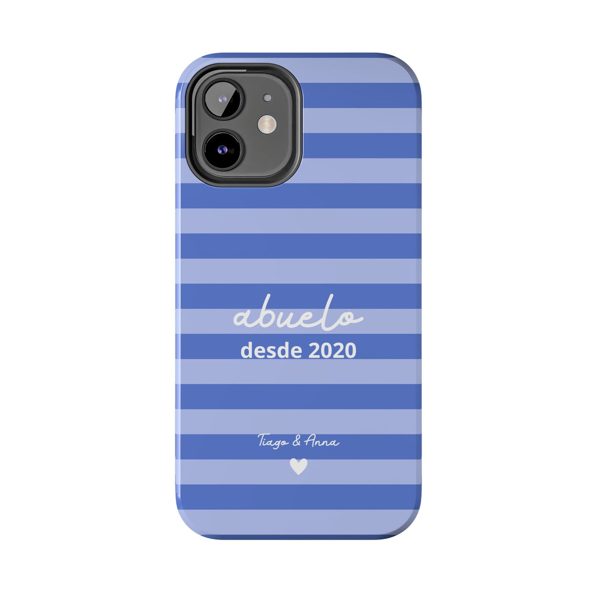 Funda personalizada para Papá o Abuelo con fecha y nombres
