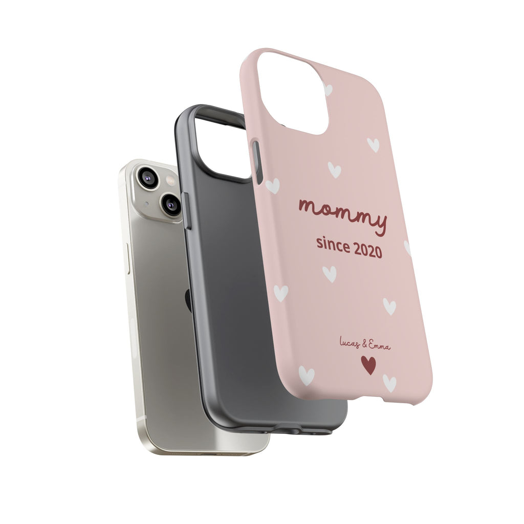Phone Case Mommy or Grandma Since with Date & Names