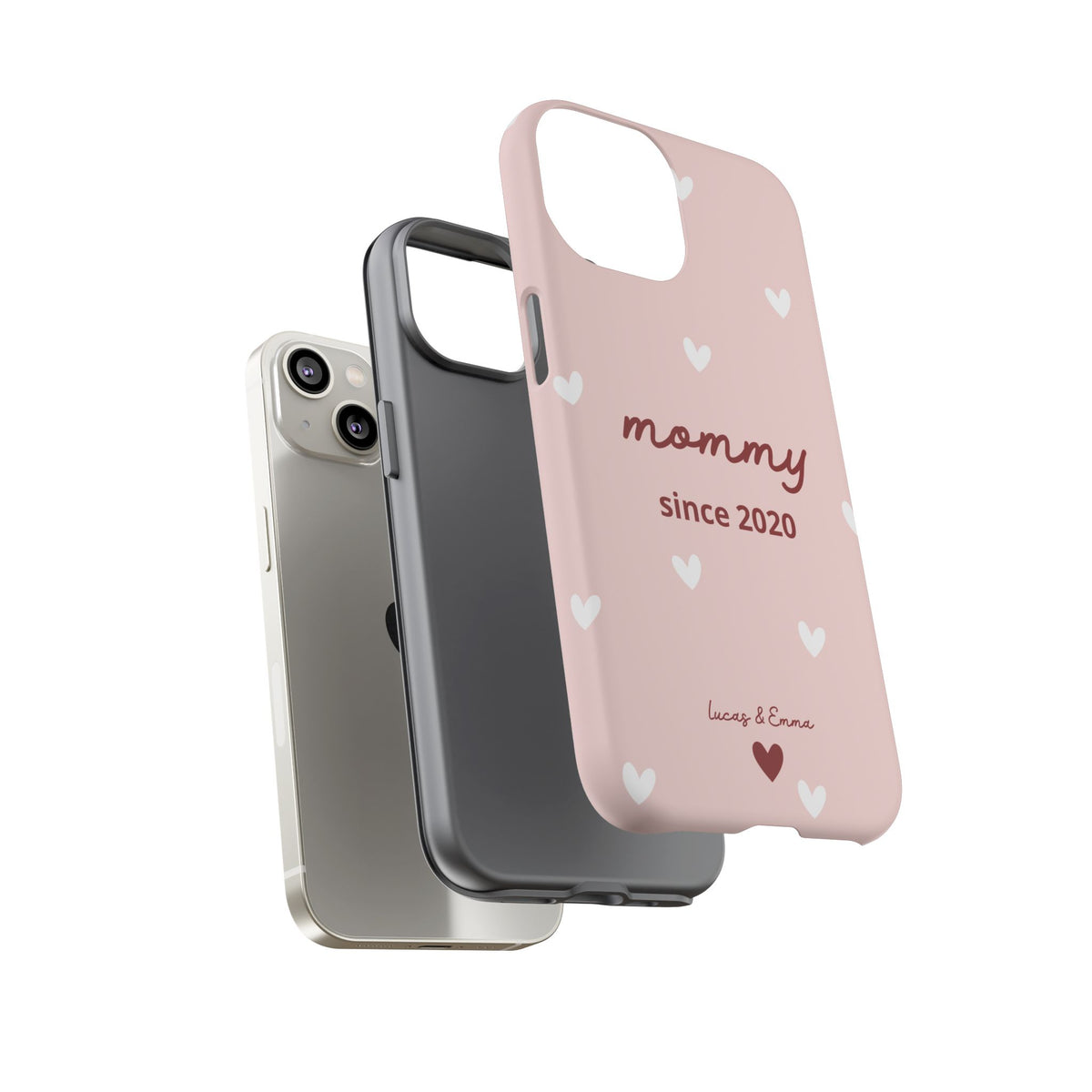 Phone Case Mommy or Grandma Since with Date & Names
