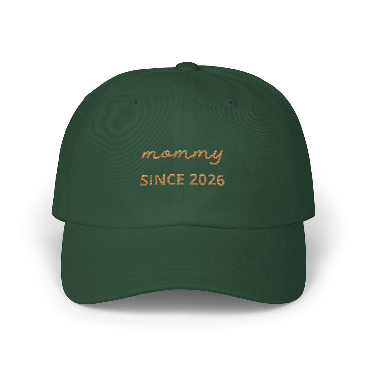 Gorra de Mami desde la fecha bordada
