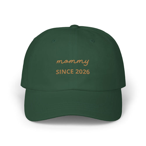 Gorra de Mami desde la fecha bordada