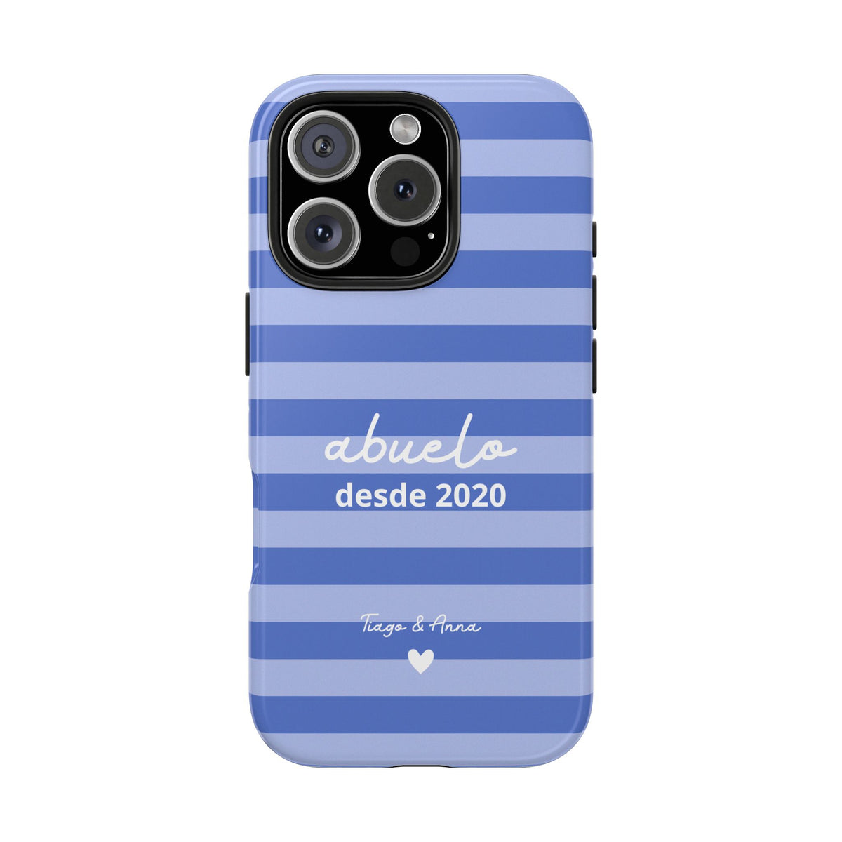 Funda personalizada para Papá o Abuelo con fecha y nombres