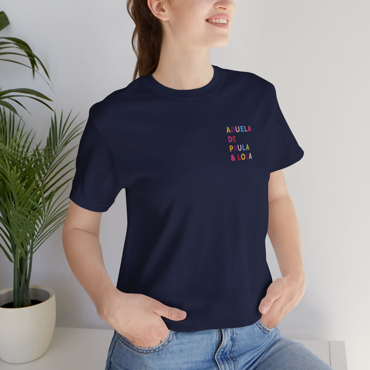 Camiseta Multicolor Abuela Personalizada