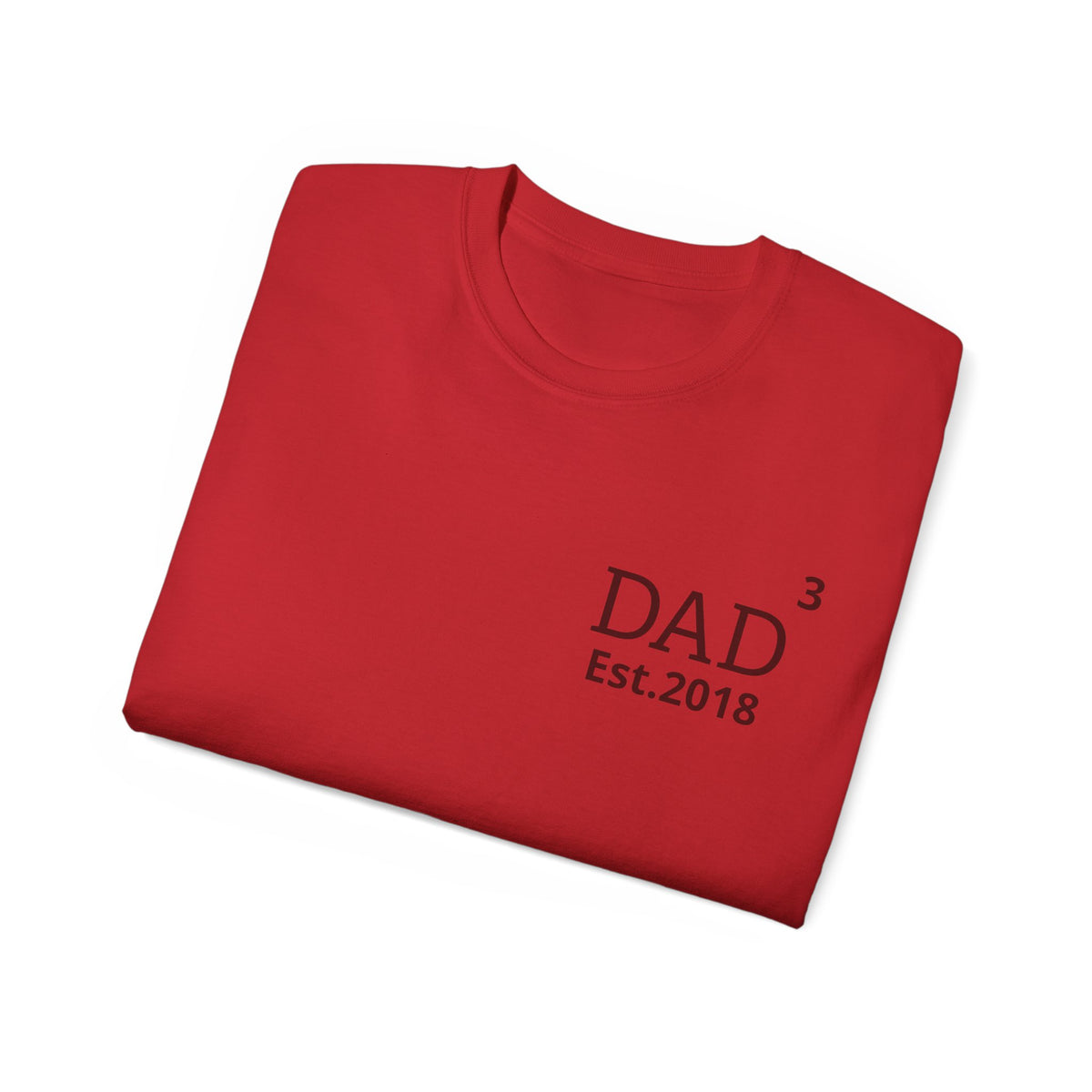 T-Shirt Dad exposant and names of childrens