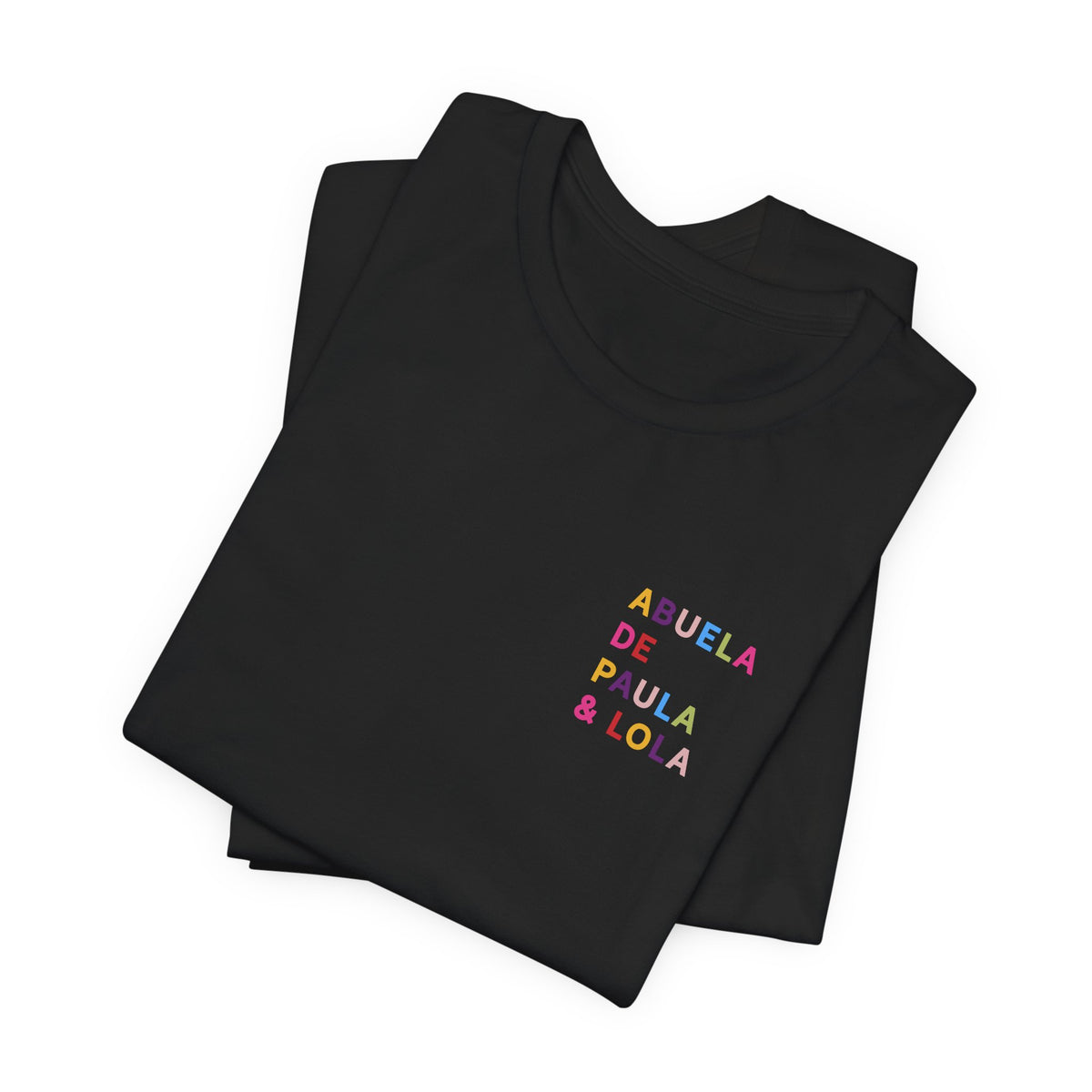 Camiseta Multicolor Abuela Personalizada