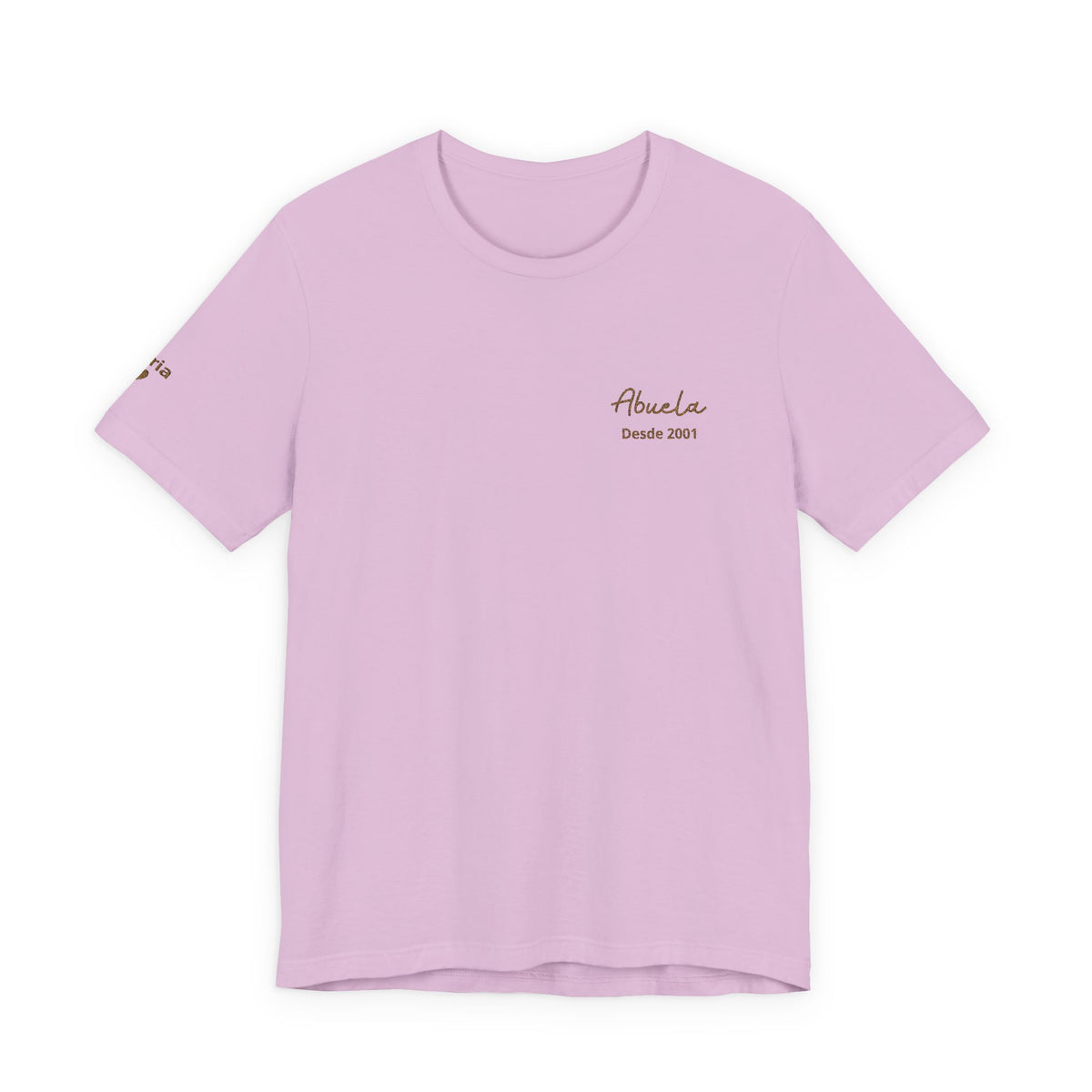 Camiseta Bordada Personalizada para Abuela