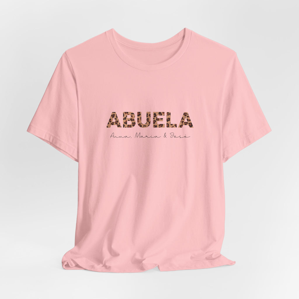 Camiseta Leopard Abuela Personalizada