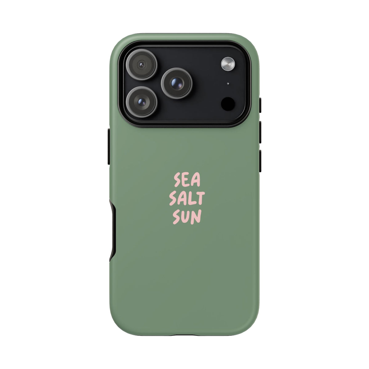 Phone Case Green color with custom text