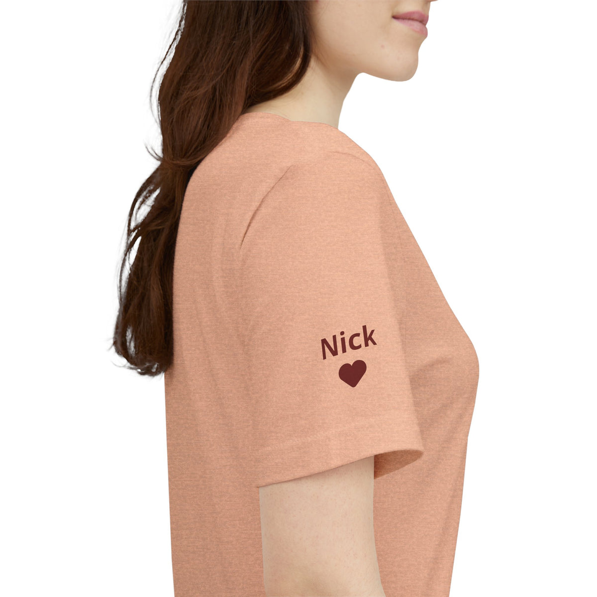 T-Shirt Cool moms club and first names on sleeve
