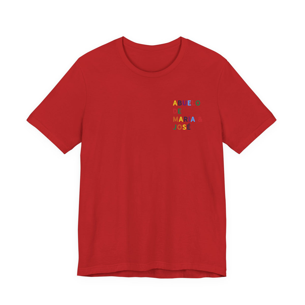 Camiseta del abuelo personalizada a todo color