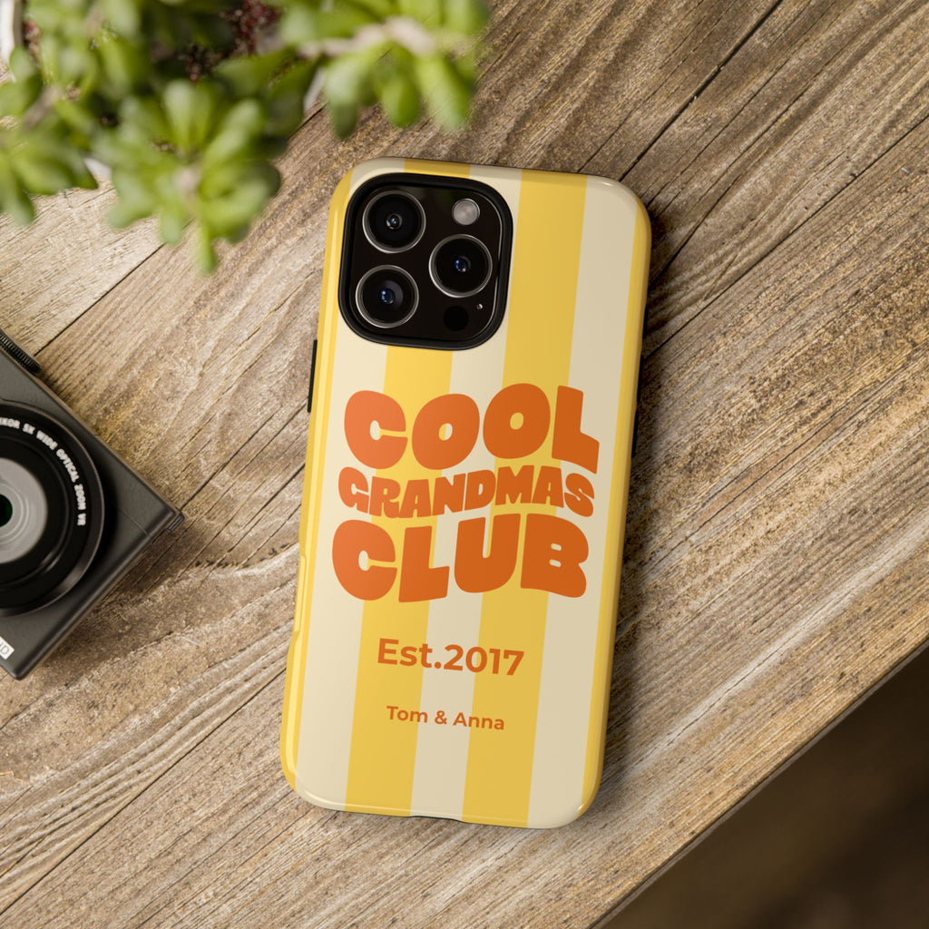 Phone Case Cool Grandmas Club & Names of children