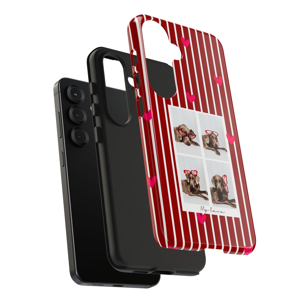 Estilo de Cabina de Fotos para Fundas de Móvil