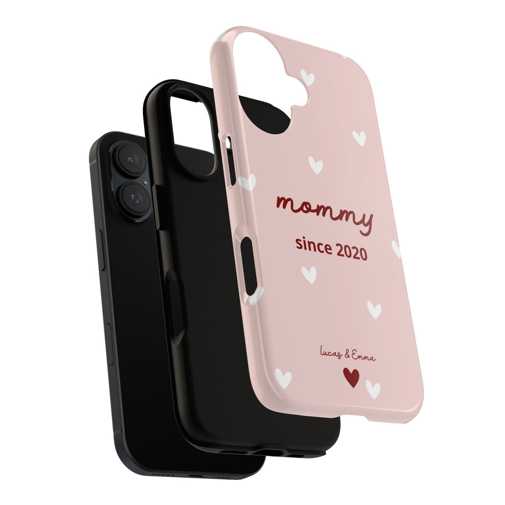 Phone Case Mommy or Grandma Since with Date & Names