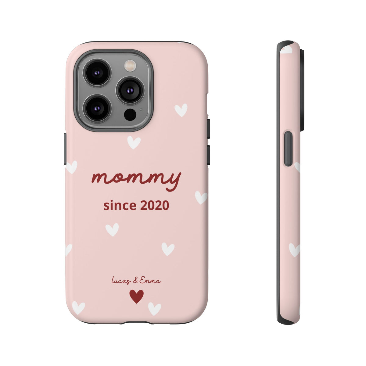 Phone Case Mommy or Grandma Since with Date & Names