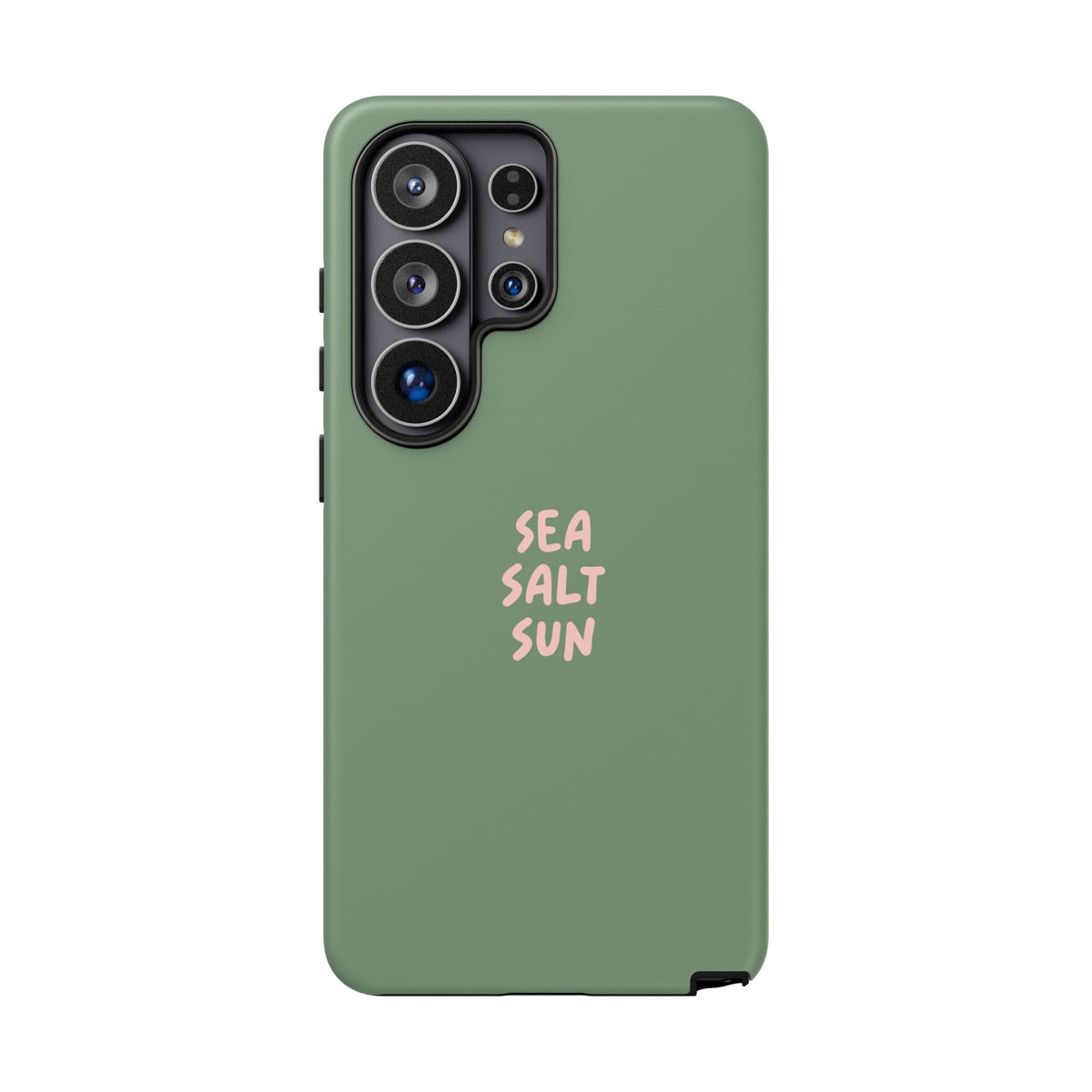 Phone Case Green color with custom text