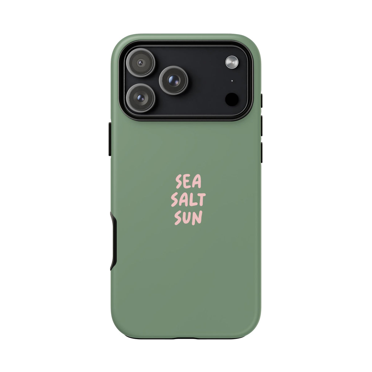 Phone Case Green color with custom text