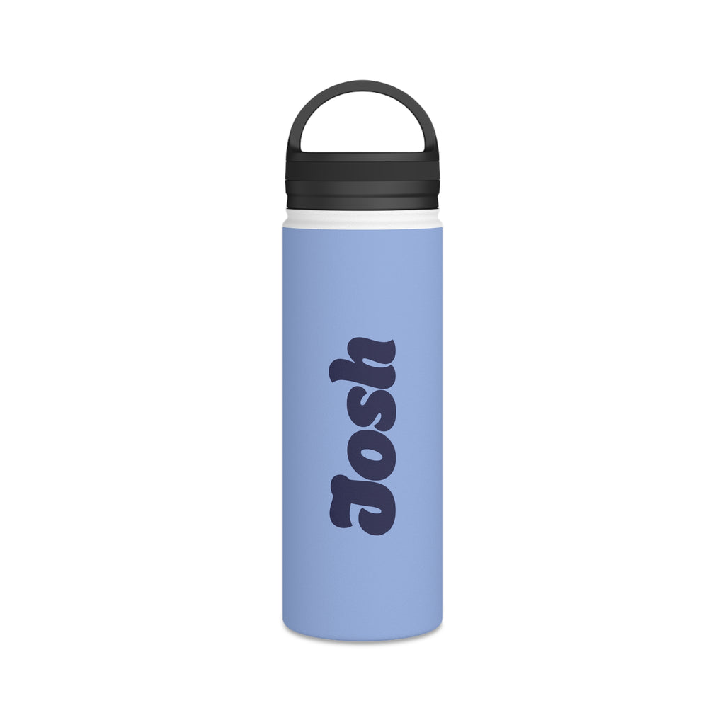 Botella de Agua Colorida con Nombre Personalizado