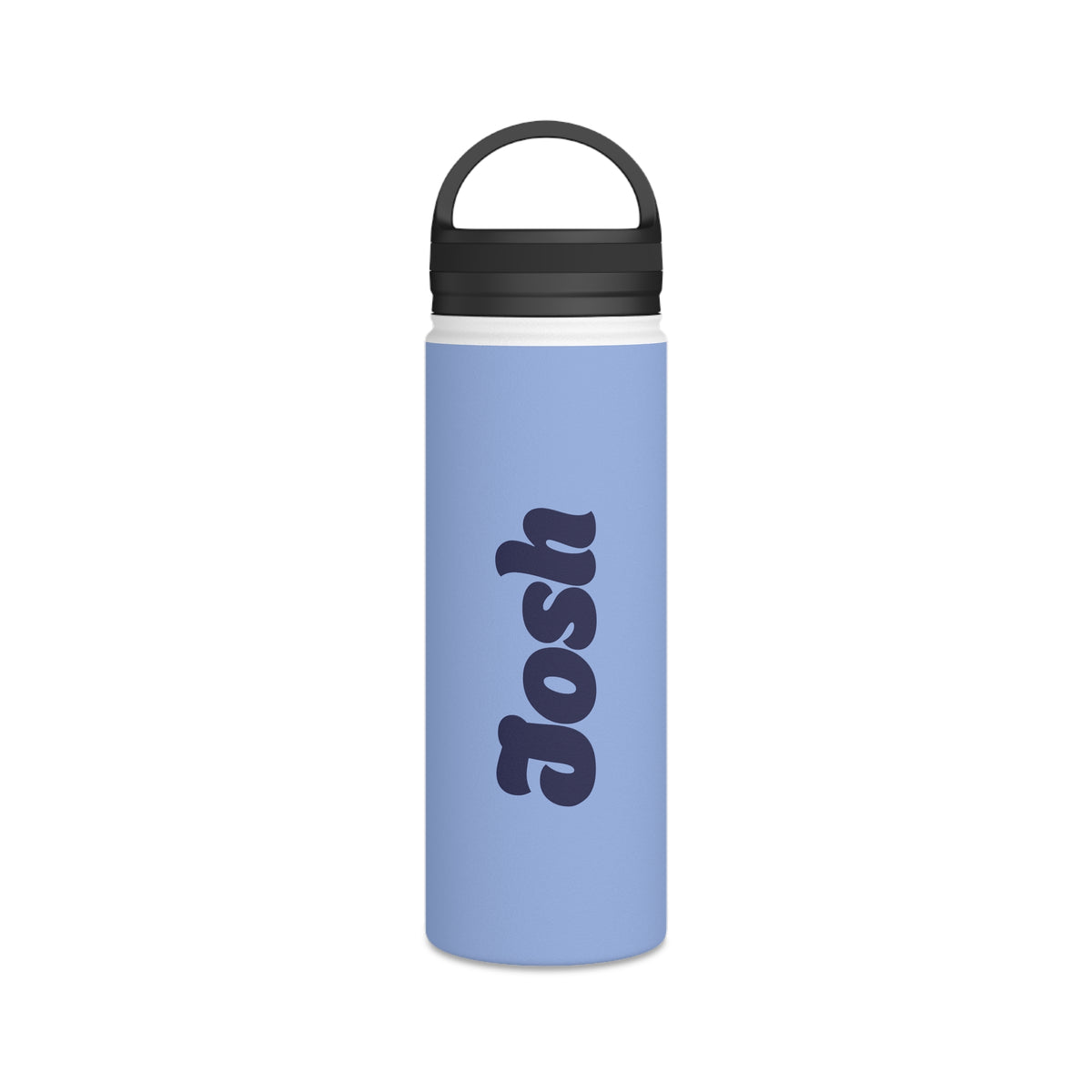 Botella de Agua Colorida con Nombre Personalizado