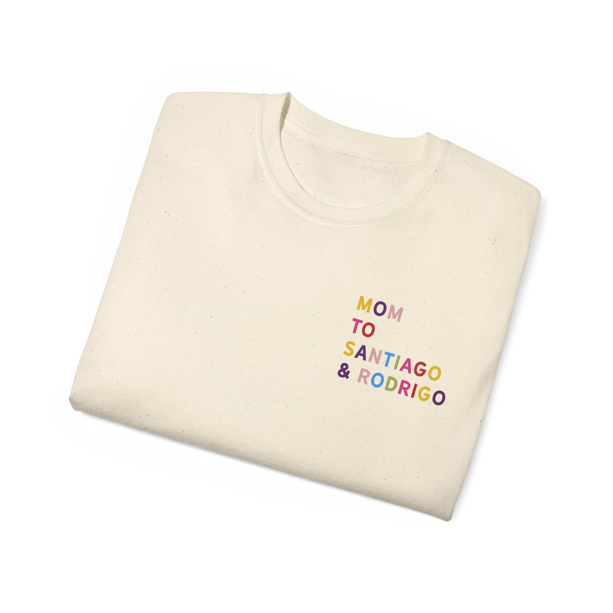T-Shirt Multicolored name mom