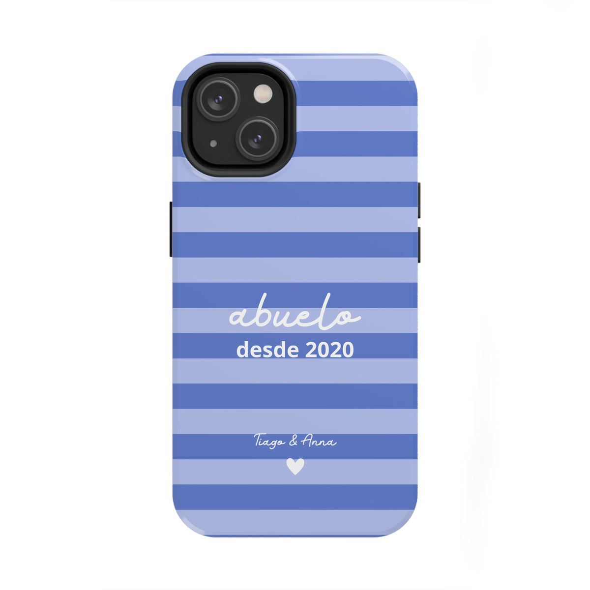 Funda personalizada para Papá o Abuelo con fecha y nombres