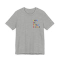 Camiseta Papá con nombre multicolor