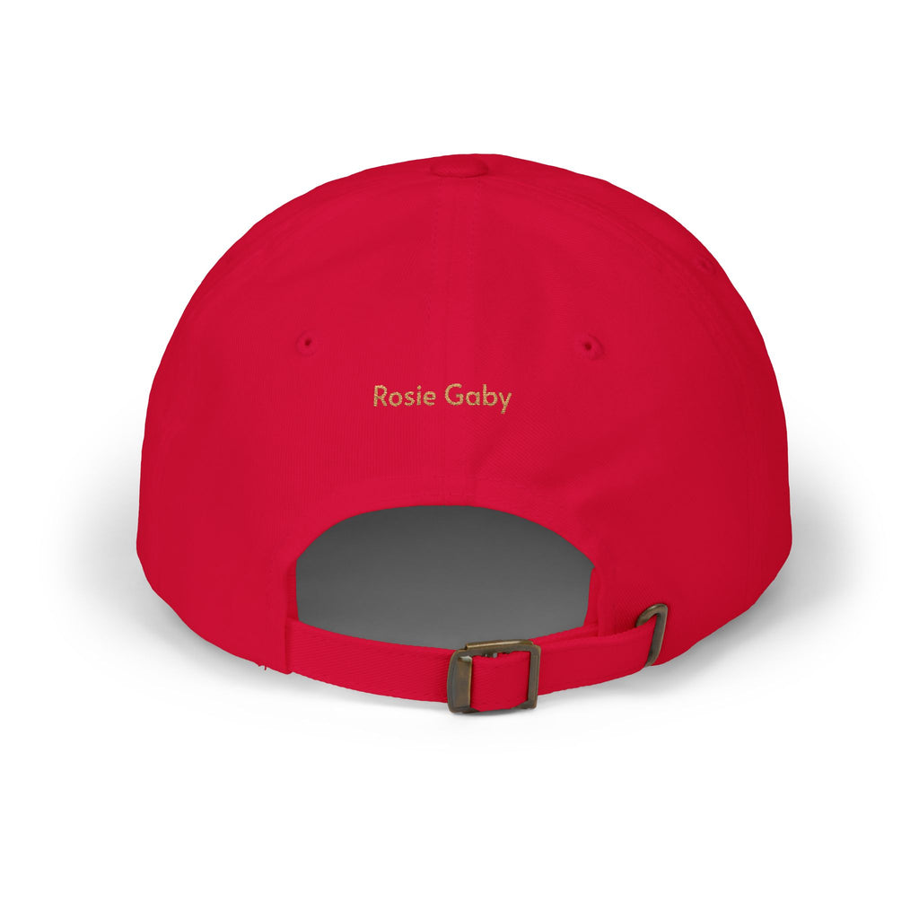 Gorra de papá con fecha bordada