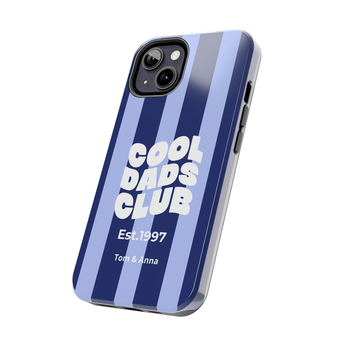 Funda para teléfono Papás Geniales Club y Nombres de los niños
