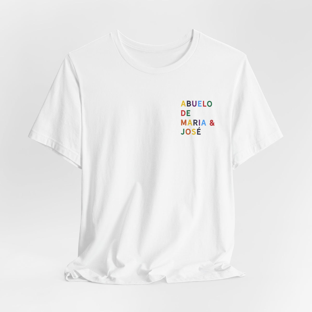 Camiseta del abuelo personalizada a todo color