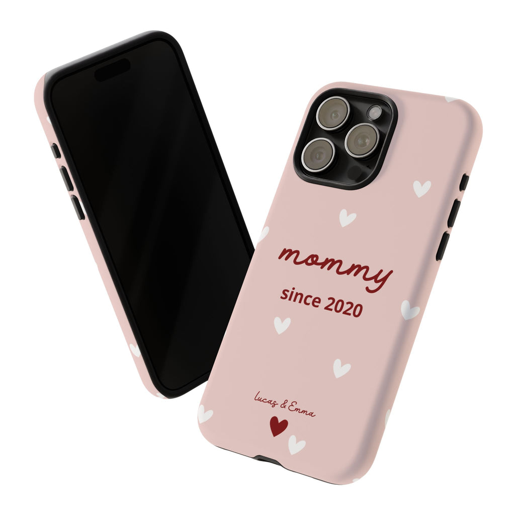 Phone Case Mommy or Grandma Since with Date & Names