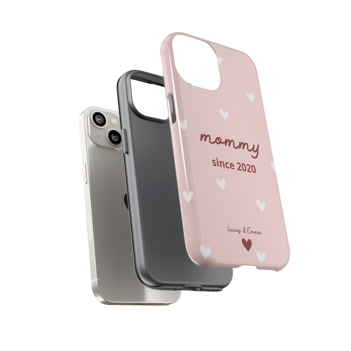 Phone Case Mommy or Grandma Since with Date & Names