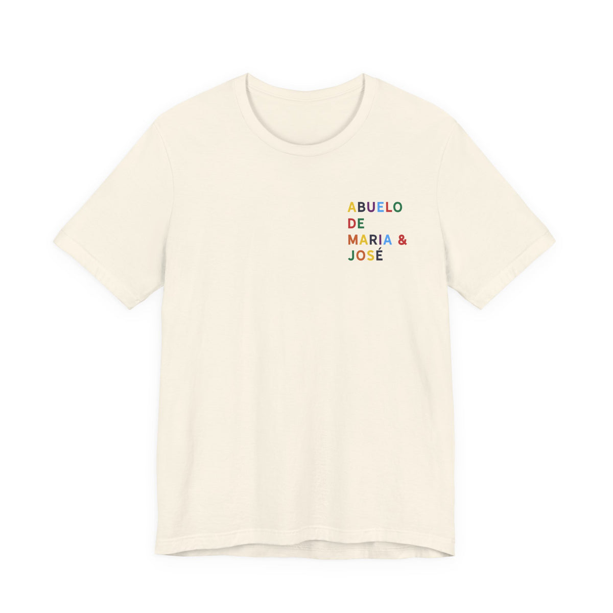 Camiseta del abuelo personalizada a todo color