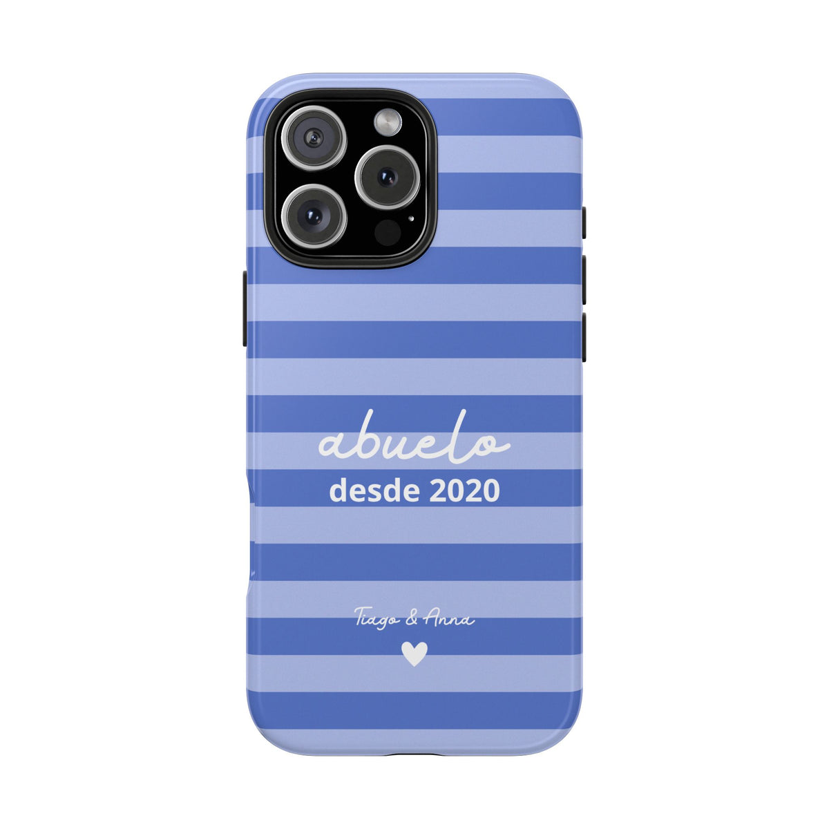 Funda personalizada para Papá o Abuelo con fecha y nombres