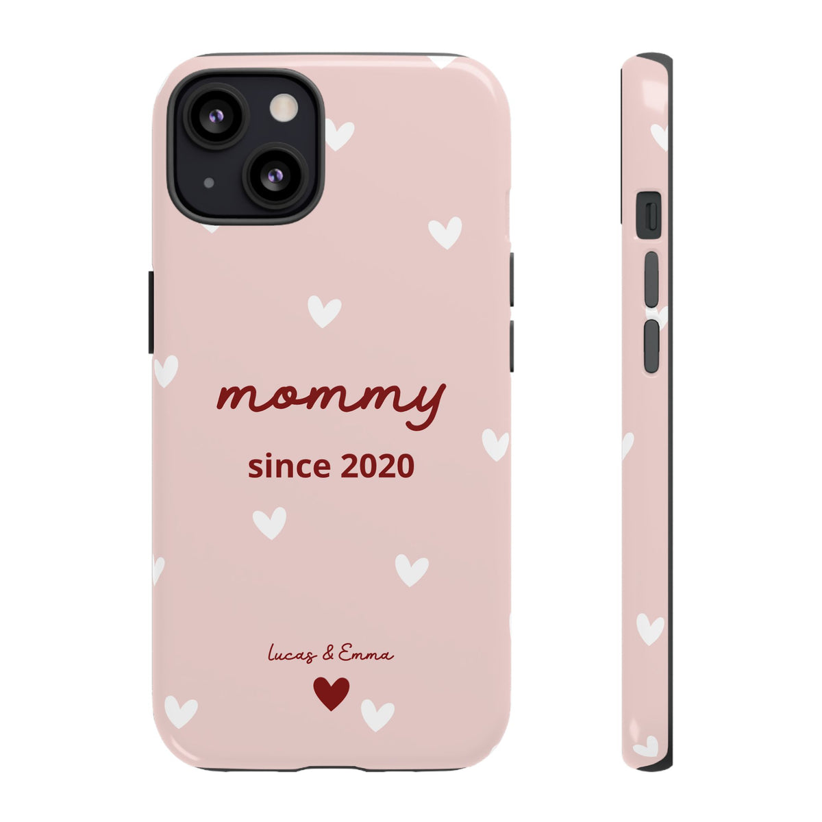 Phone Case Mommy or Grandma Since with Date & Names