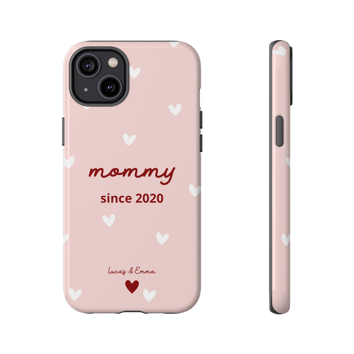 Phone Case Mommy or Grandma Since with Date & Names