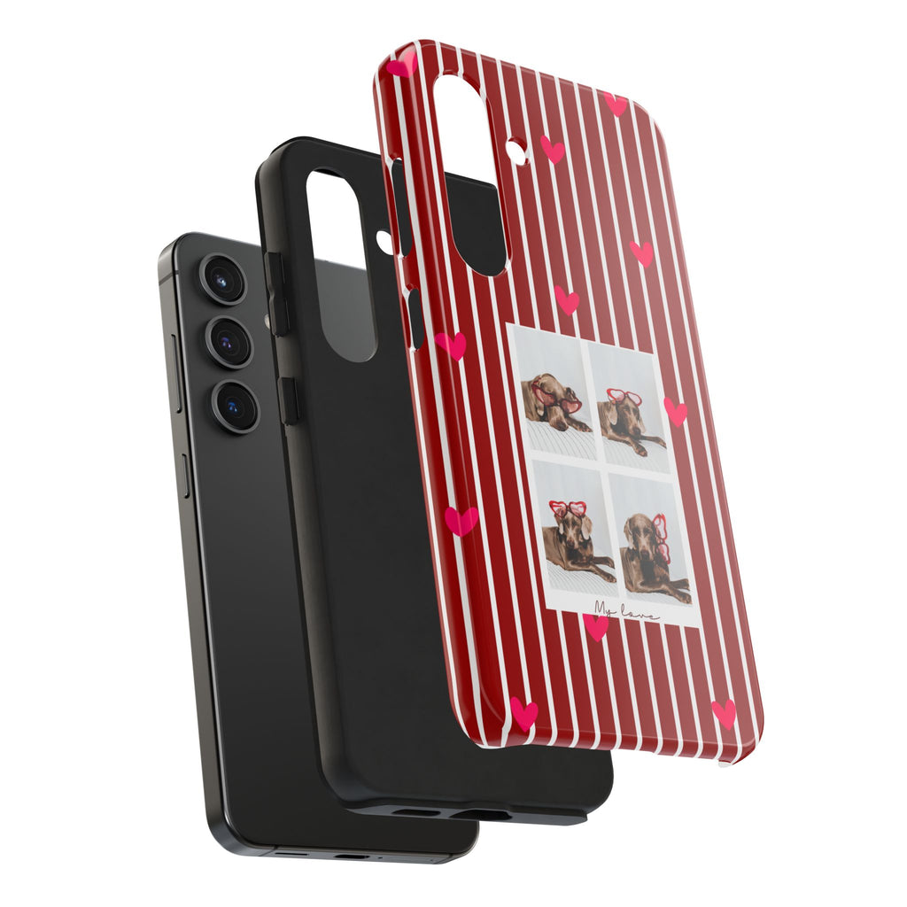 Estilo de Cabina de Fotos para Fundas de Móvil