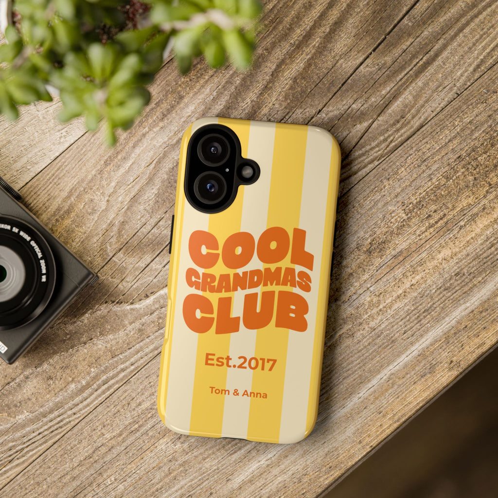 Phone Case Cool Grandmas Club & Names of children