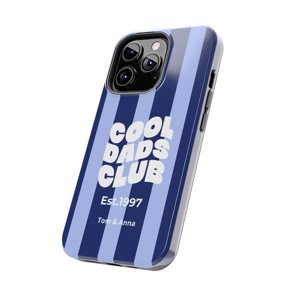 Funda para teléfono Papás Geniales Club y Nombres de los niños