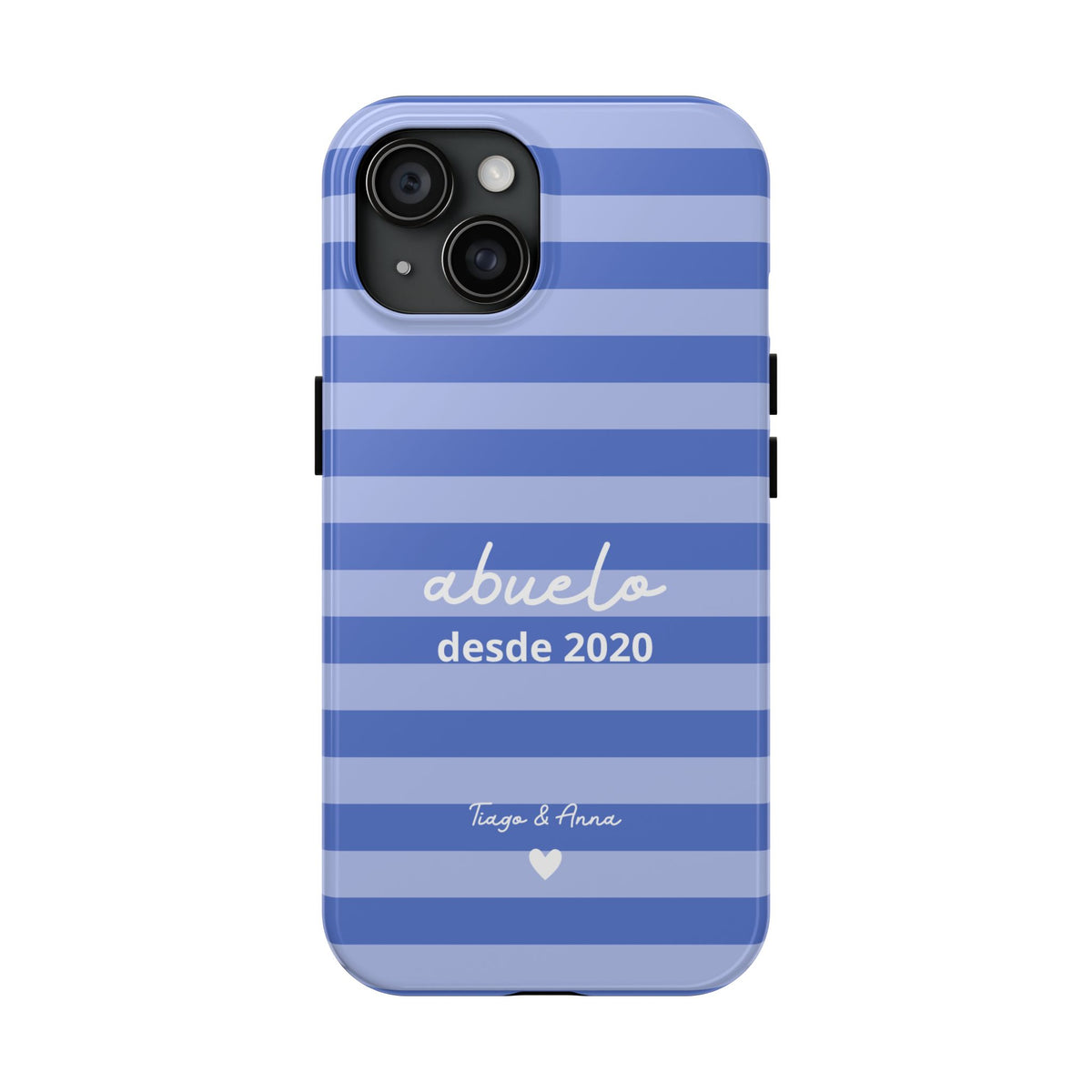 Funda personalizada para Papá o Abuelo con fecha y nombres