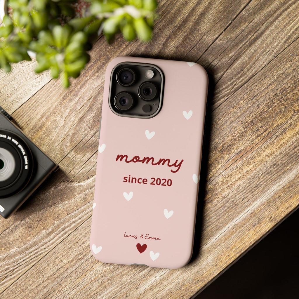 Phone Case Mommy or Grandma Since with Date & Names