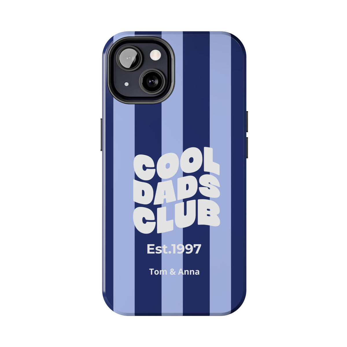 Funda para teléfono Papás Geniales Club y Nombres de los niños