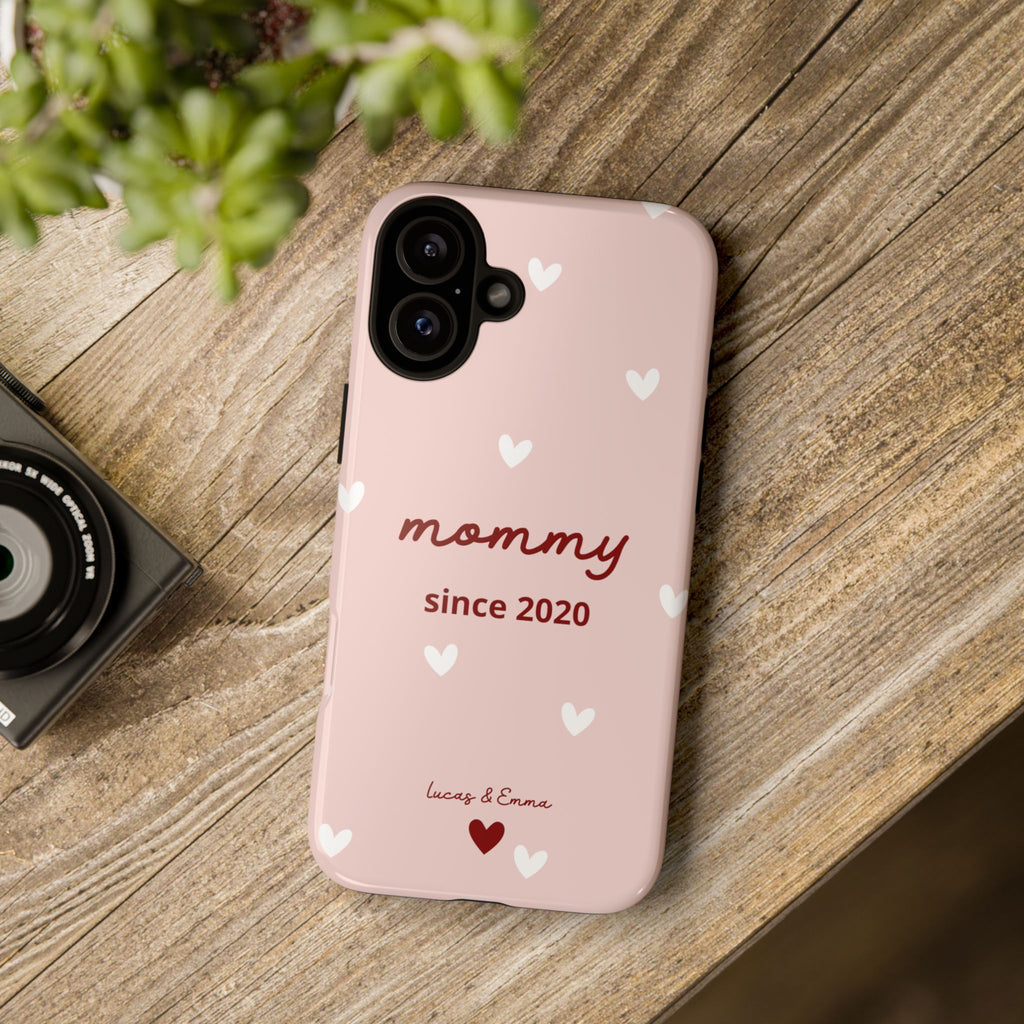 Phone Case Mommy or Grandma Since with Date & Names