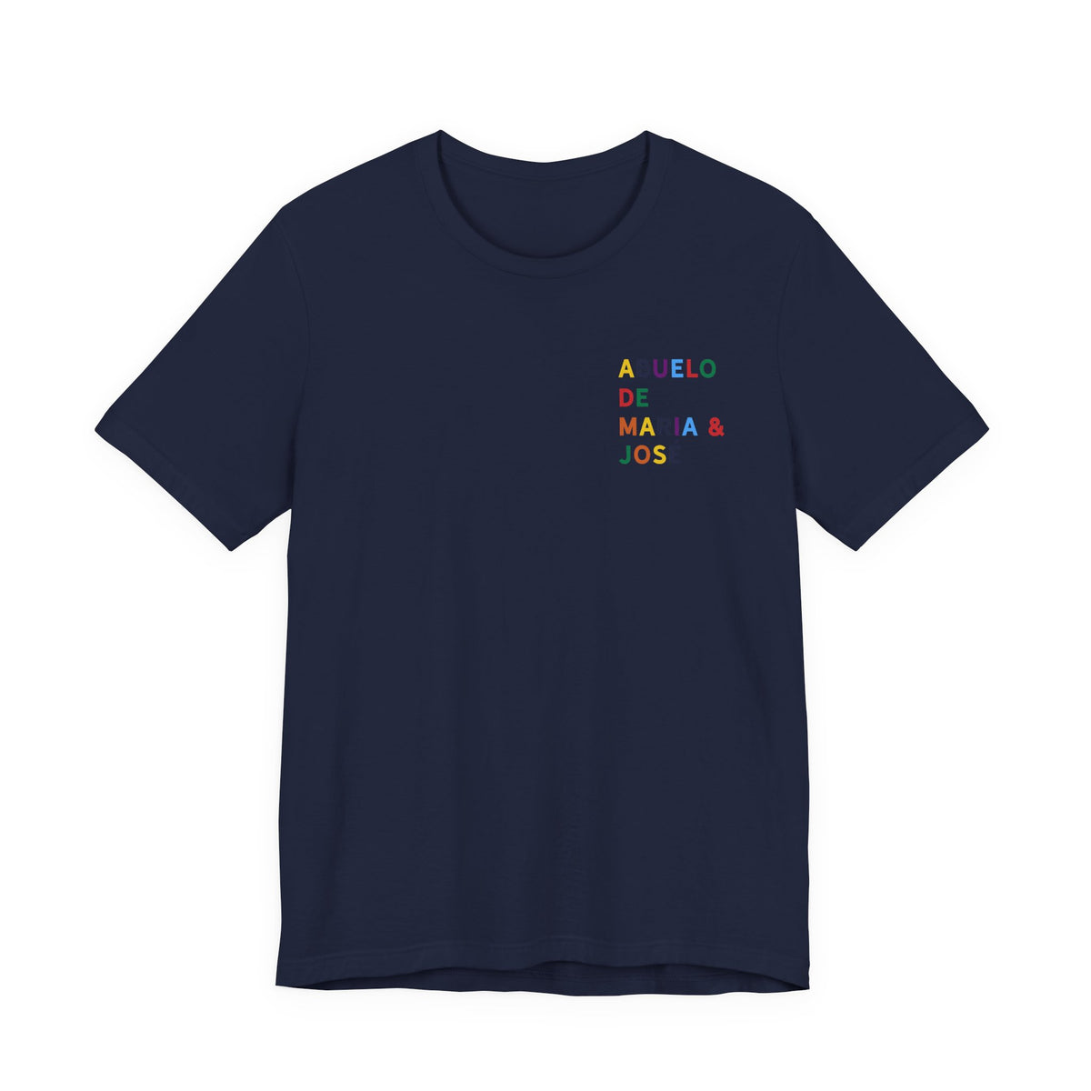 Camiseta del abuelo personalizada a todo color