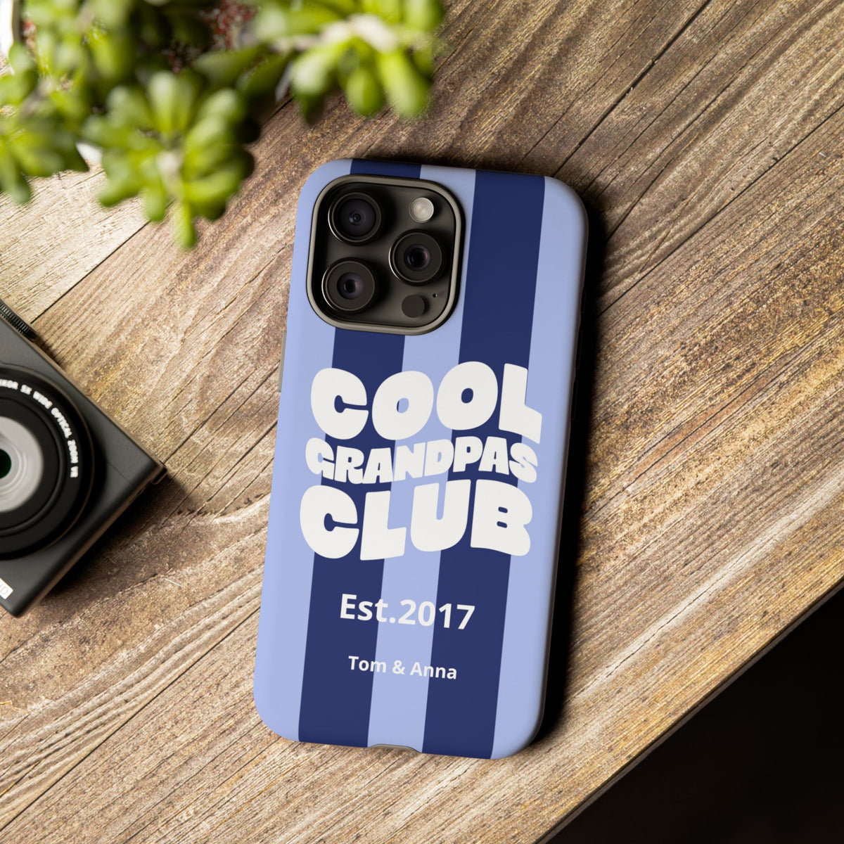 Phone Case Cool Grandpas Club & Names of grandchildren