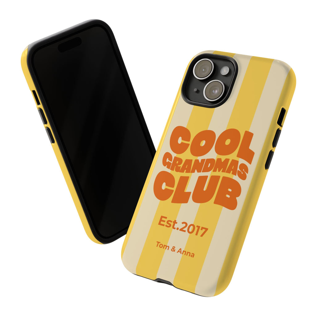 Phone Case Cool Grandmas Club & Names of children